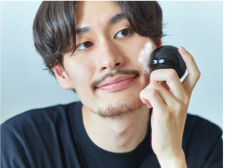 マッサージ生洗顔HICTAS　uomoヒクタスウォモ